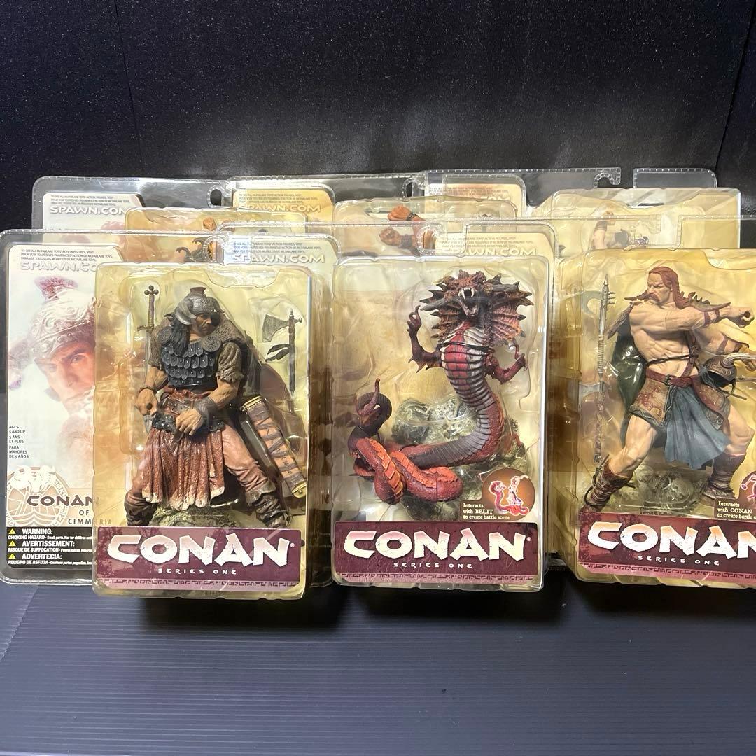 即購入歓迎　CONAN コナン　フィギュア　全6種　マクファーレン　新品未開封