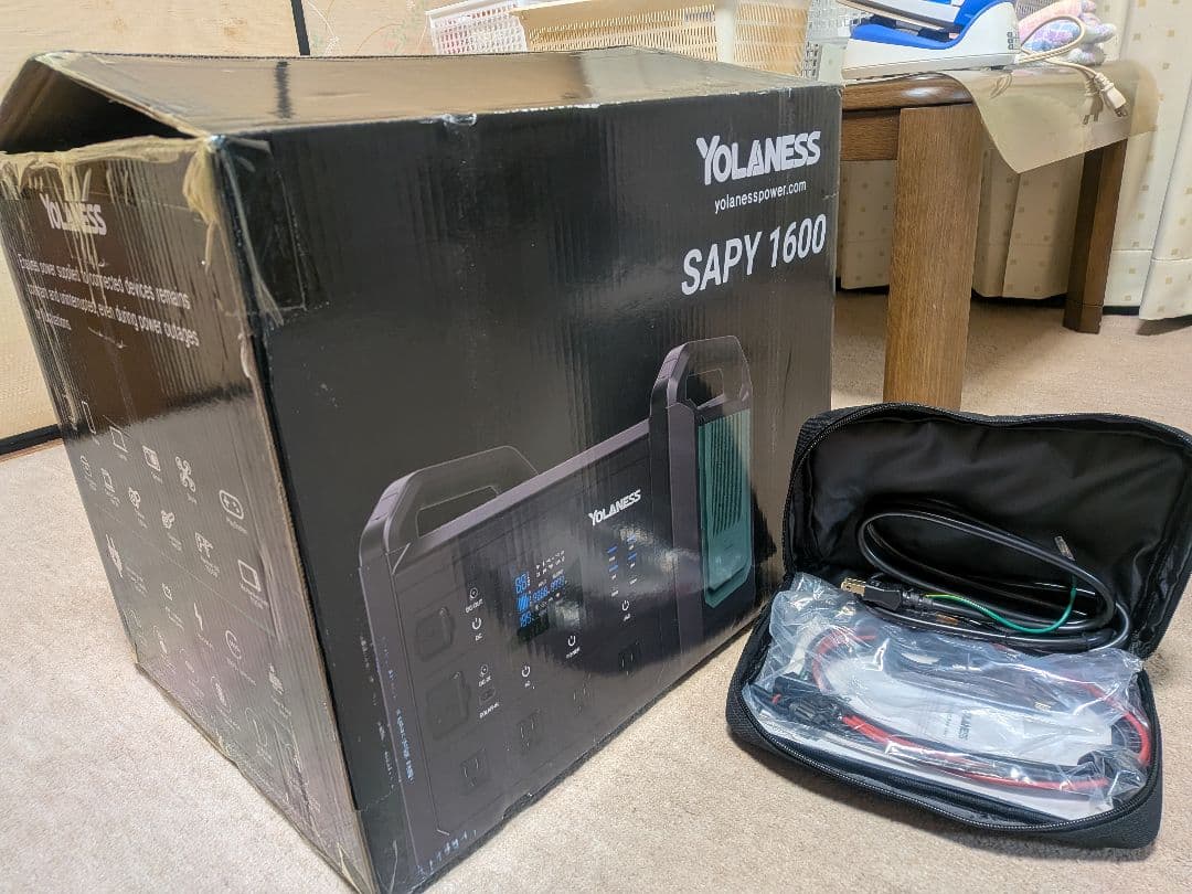 YOLANESS ポータブル電源 TB1600