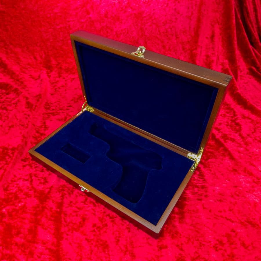 ベレッタ M92 M9 用 高級木製化粧箱 コレクションボックス