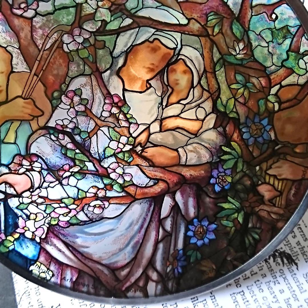 ルイスCティファニー ステンドグラスMadonna of the Flowers
