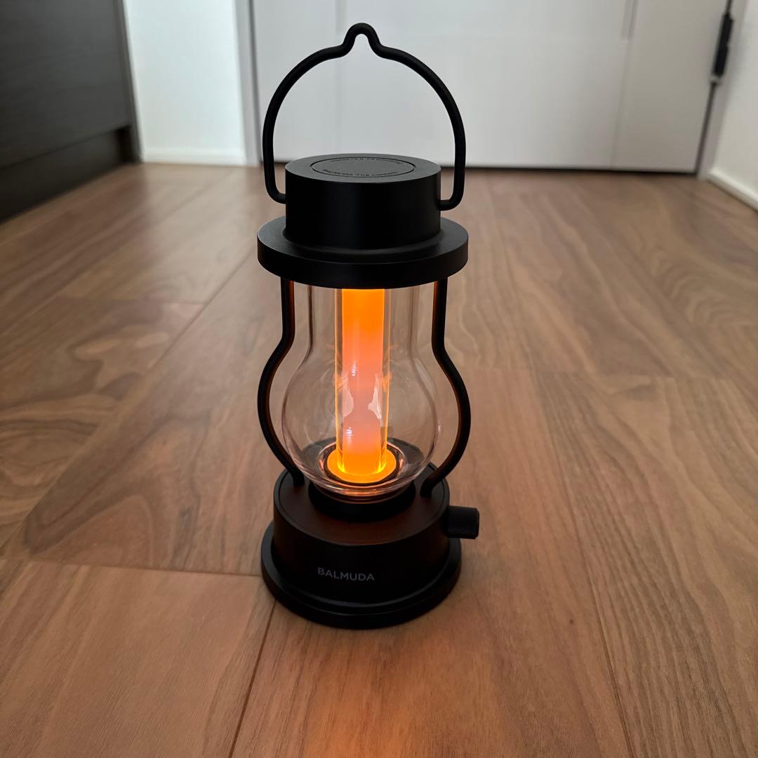 BALMUDA ブラック LEDランタン