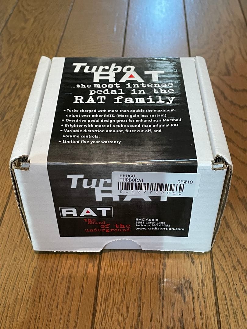 【美品】turbo rat エフェクター