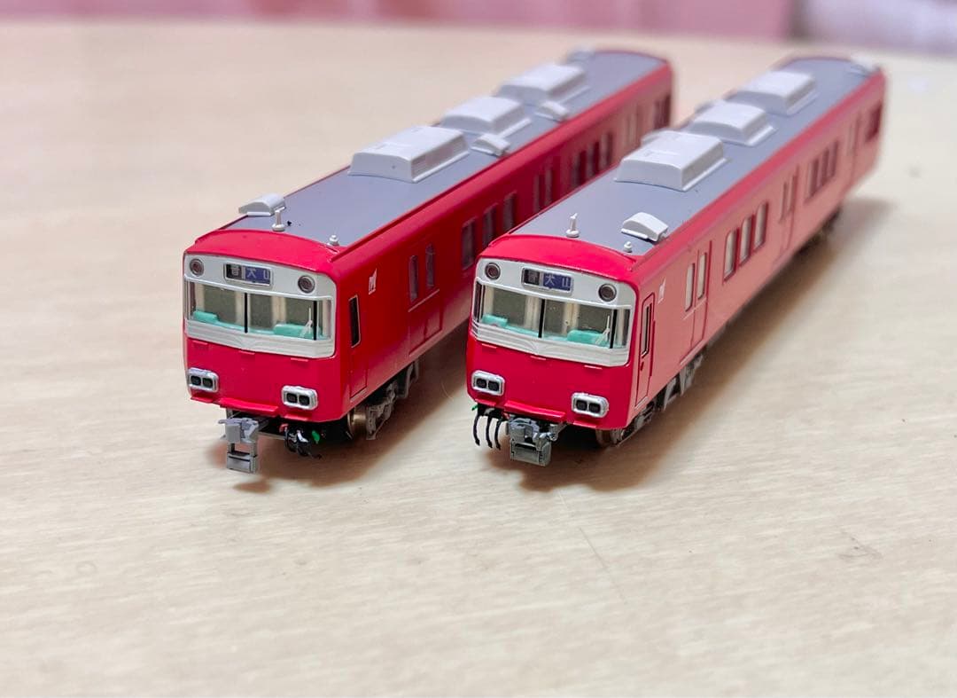 リアル化加工品　名鉄6500系標識灯2灯6504f 4両動力付き