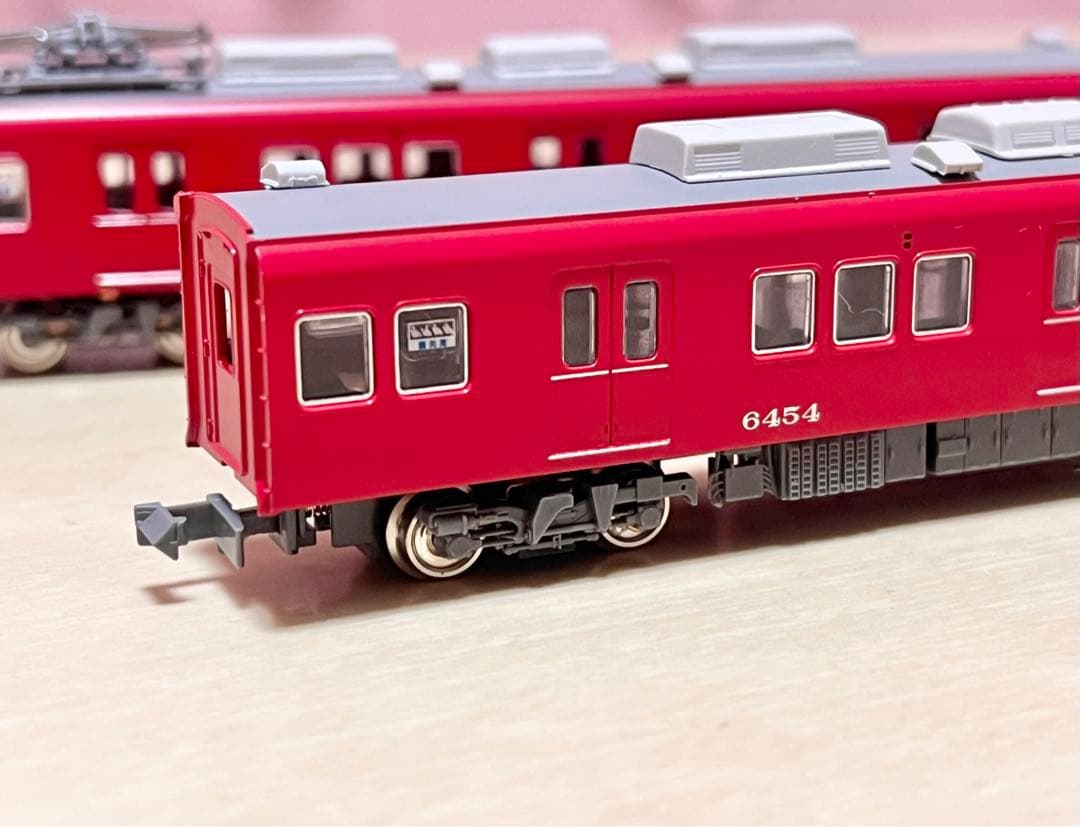 リアル化加工品　名鉄6500系標識灯2灯6504f 4両動力付き