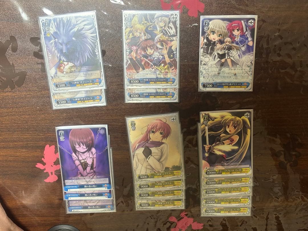 ヴァイスシュヴァルツ 魔法少女リリカルなのは A's カードセット 60枚