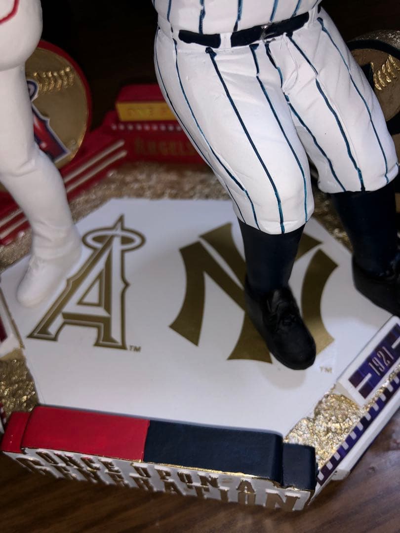 【超レア世界421個限定！】大谷翔平 ベーブルース 伝説の二刀流ボブルヘッド