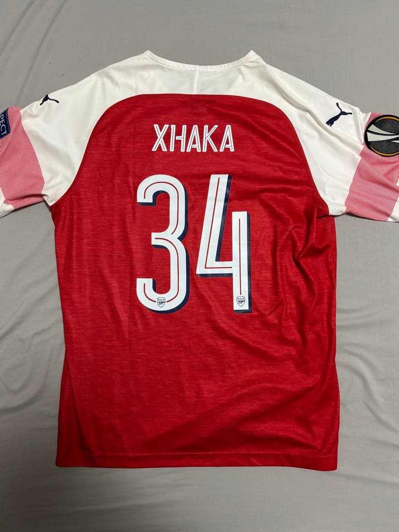 18-19シーズン着用アーセナル ジャカ選手