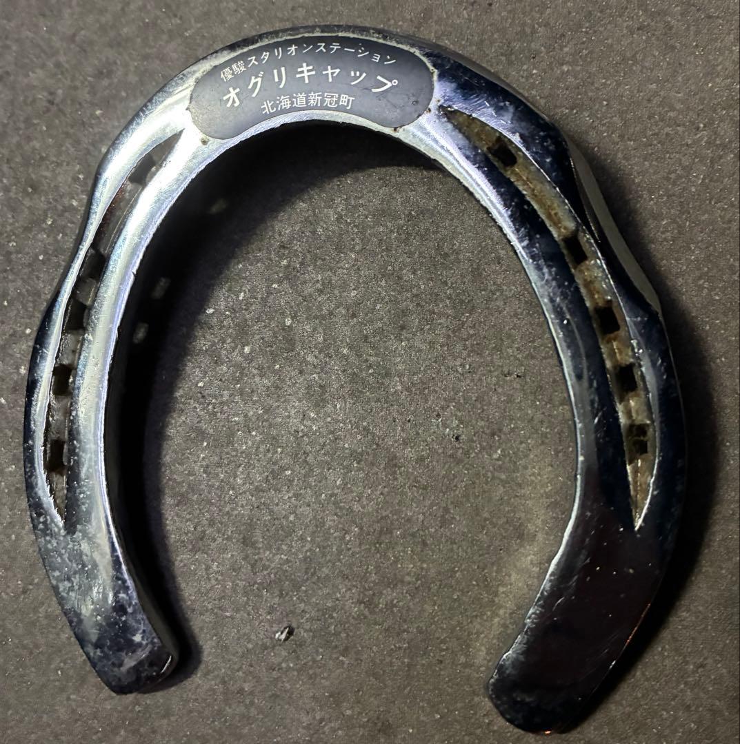 競馬 JRA オグリキャップ 蹄鉄 優駿スタリオンステーション