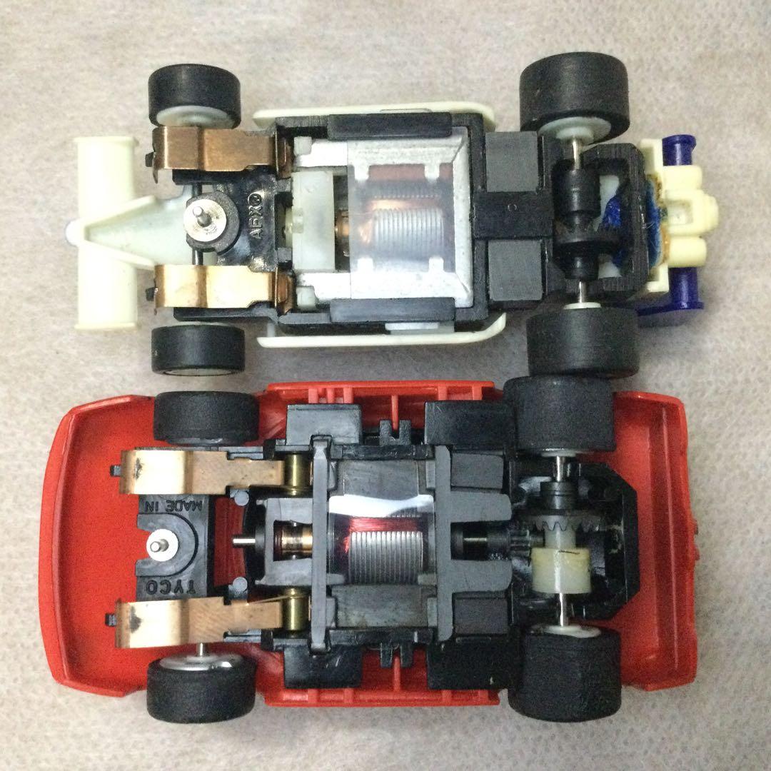 Ferrari F40 & AFX F1 HOスケール スロットレーシングカー