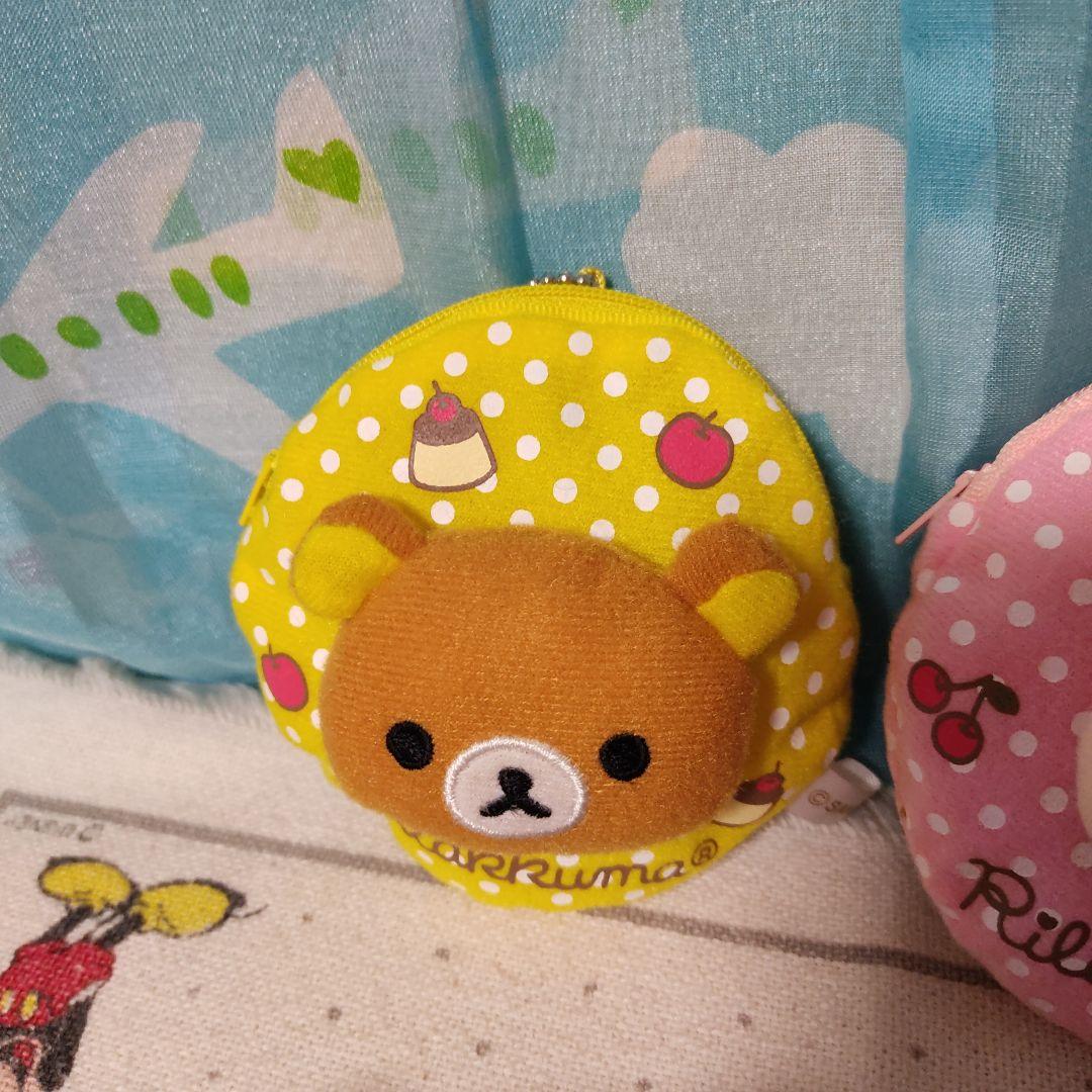 ⚠️箱なし⚠️ リラックマふわふわポーチ カバヤ レトロ マスコット ハート