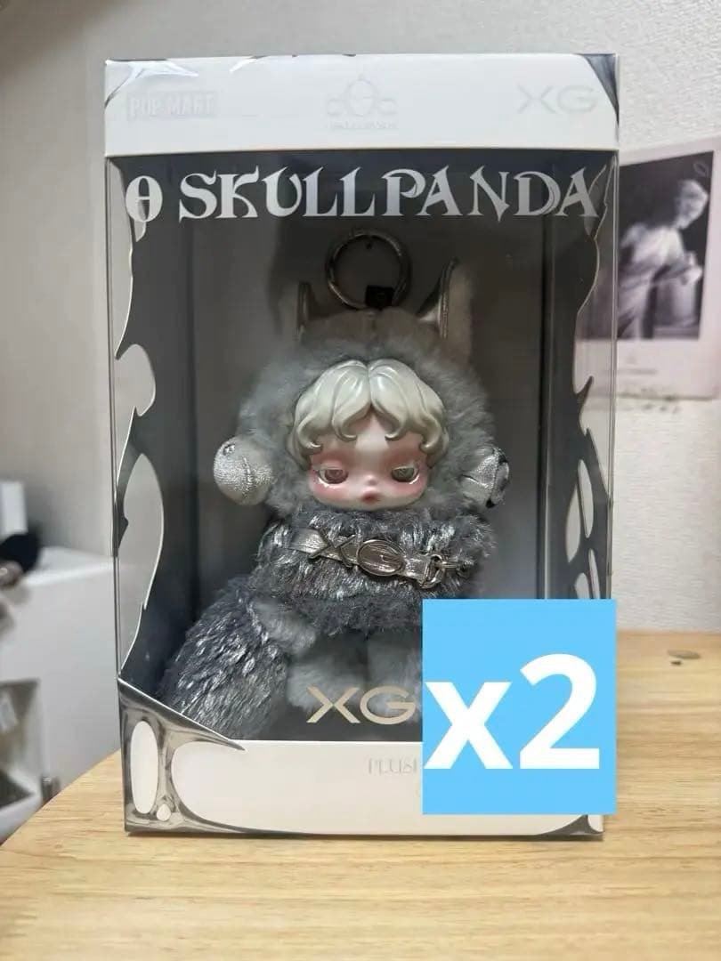 SKULLPANDA XG コラボ 日本限定 スカルパンダ POPMART 2個