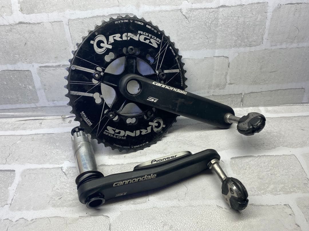パイオニア　パワーメーター　キャノンデールSIクランク