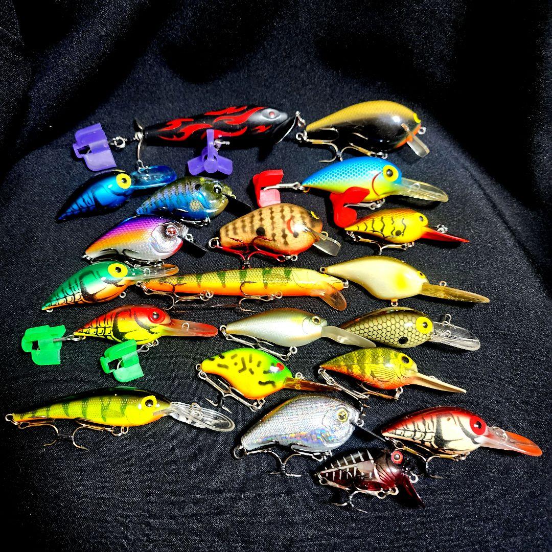 ラパラ等オールドクランクベイトルアー23個セット