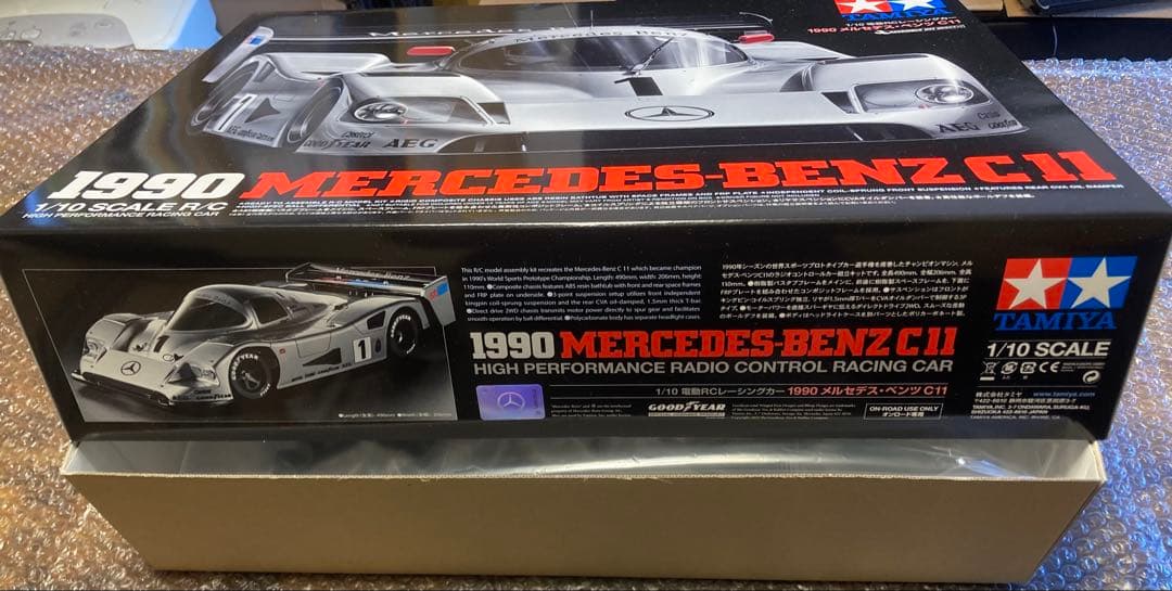 タミヤ1/10 No.184 1/10RC 1990 メルセデスベンツ C 11