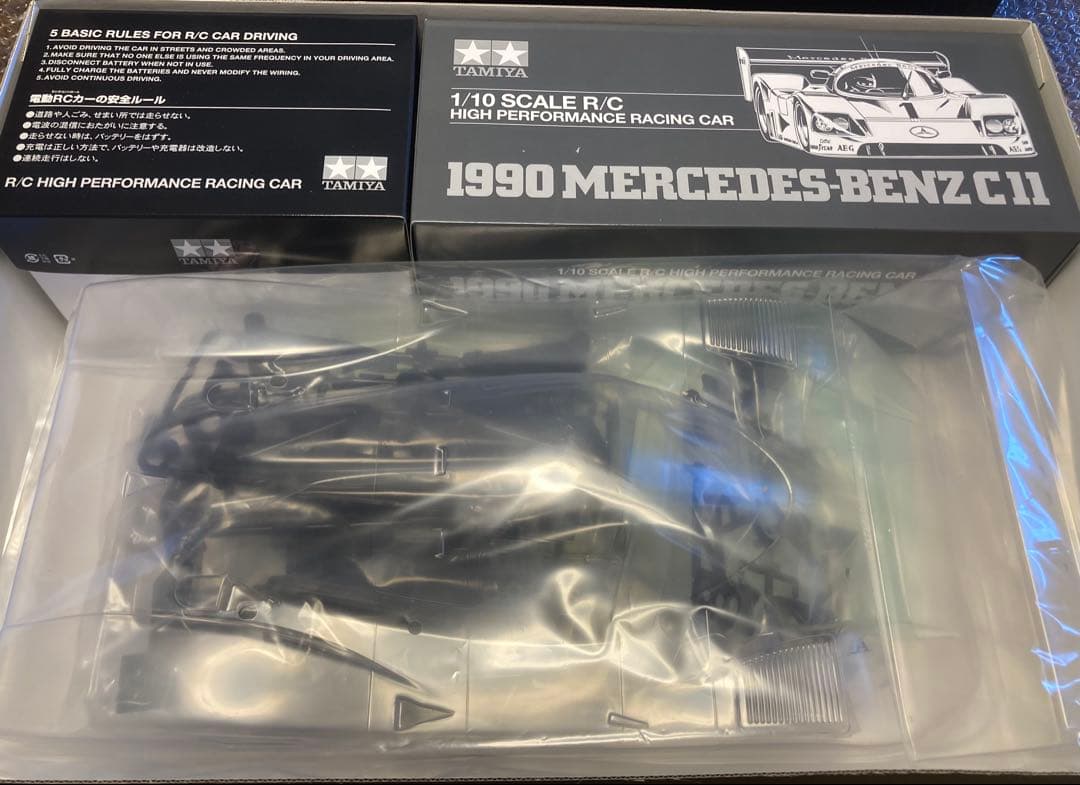 タミヤ1/10 No.184 1/10RC 1990 メルセデスベンツ C 11