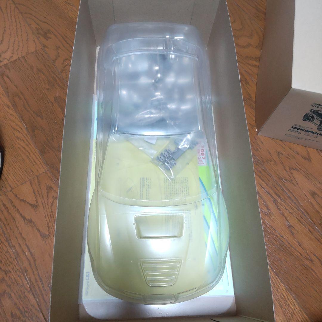 1/10タミヤ ラジコン ランチアデルタ、インプレッサ新品ボディ、ホイール
