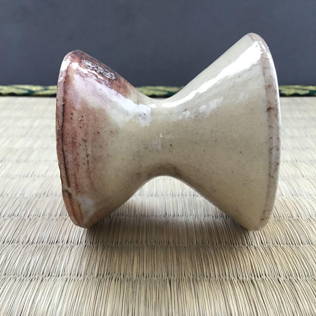 茶道具　萩焼　蓋置　萩千切蓋置　十二代　田原陶兵造　S32FO