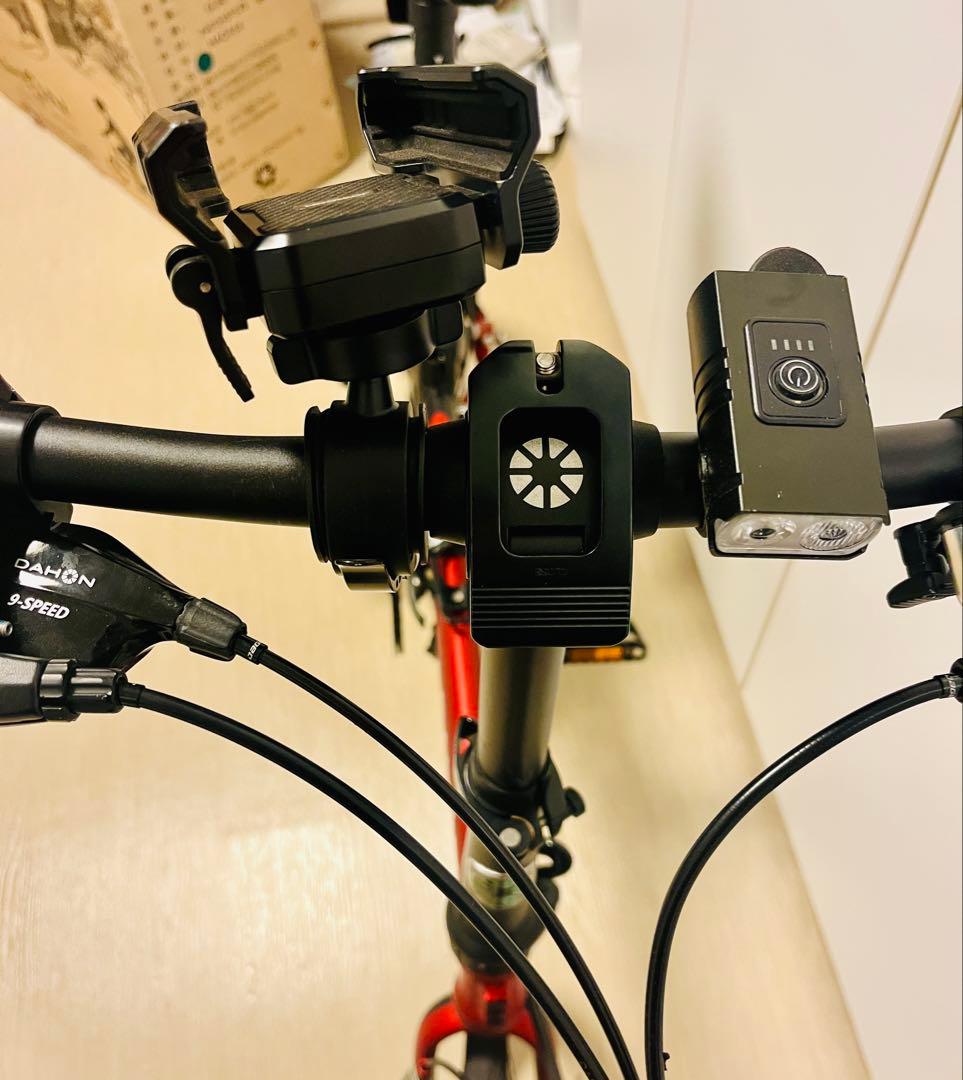 DAHON 折りたたみ自転車 9速 レッド K3 P lus