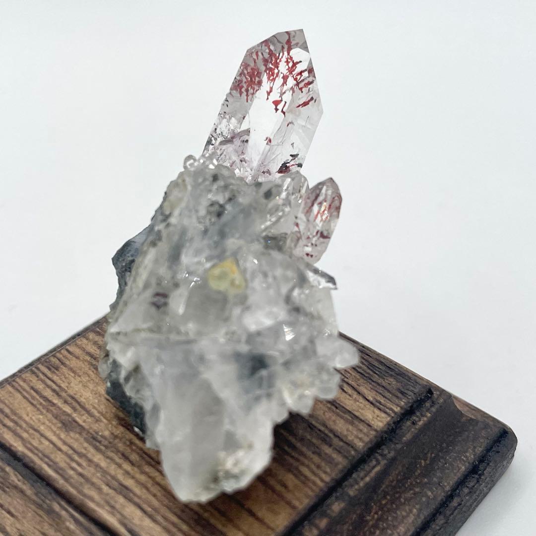 Namibia ゴボボセブ山 ヘマタイトインクォーツ(クラスター)