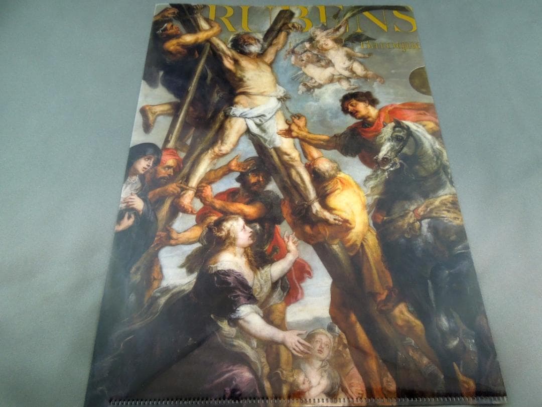 ❌美術館グッズ【6058】　《題材シリーズ》　A4版ファイル　聖人５種セットＡ