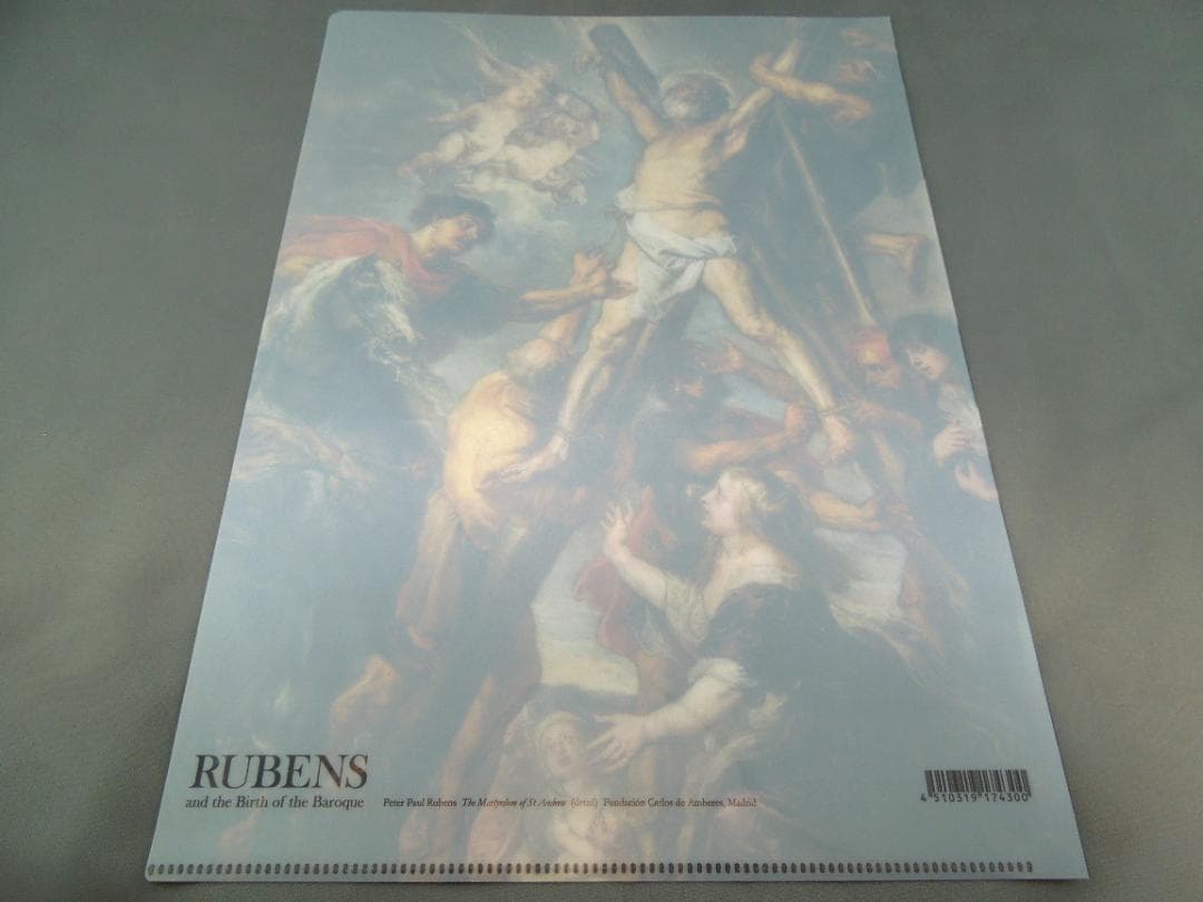 ❌美術館グッズ【6058】　《題材シリーズ》　A4版ファイル　聖人５種セットＡ