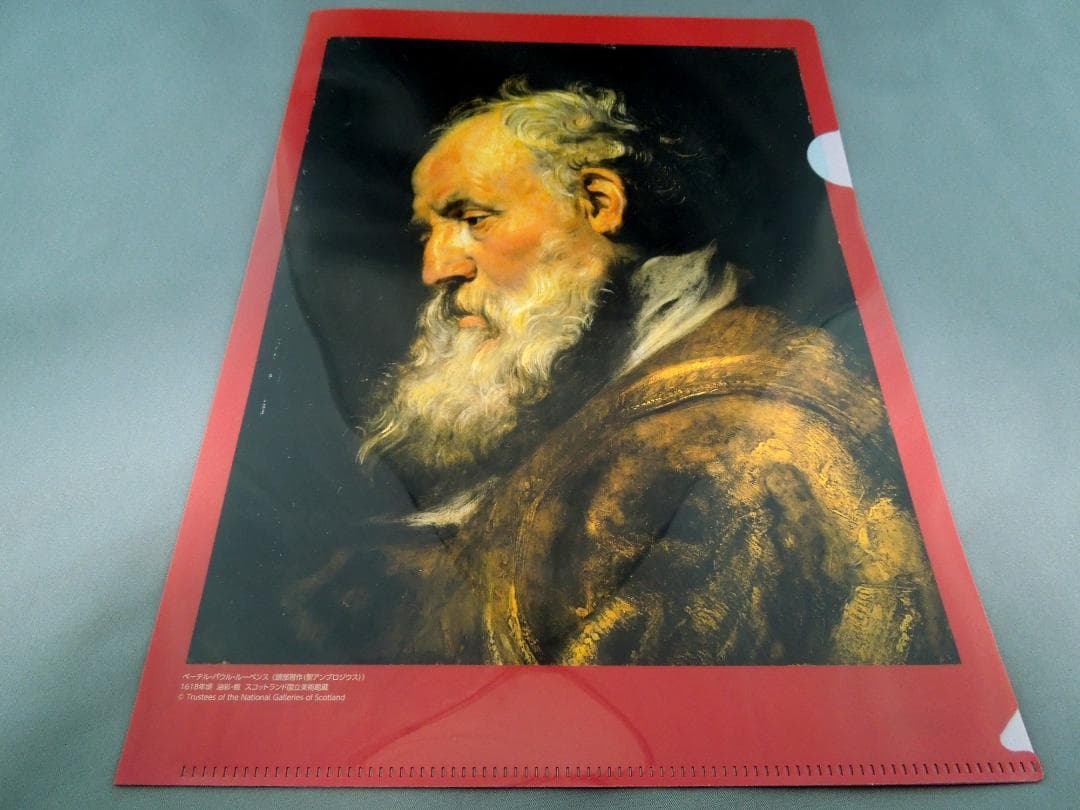 ❌美術館グッズ【6058】　《題材シリーズ》　A4版ファイル　聖人５種セットＡ