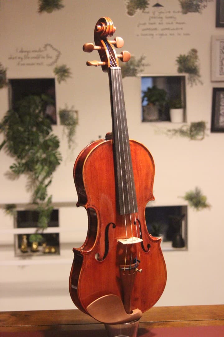 【12/18更新あり.製作楽器④】バイオリン(ベッツモデル) 4/4 2013