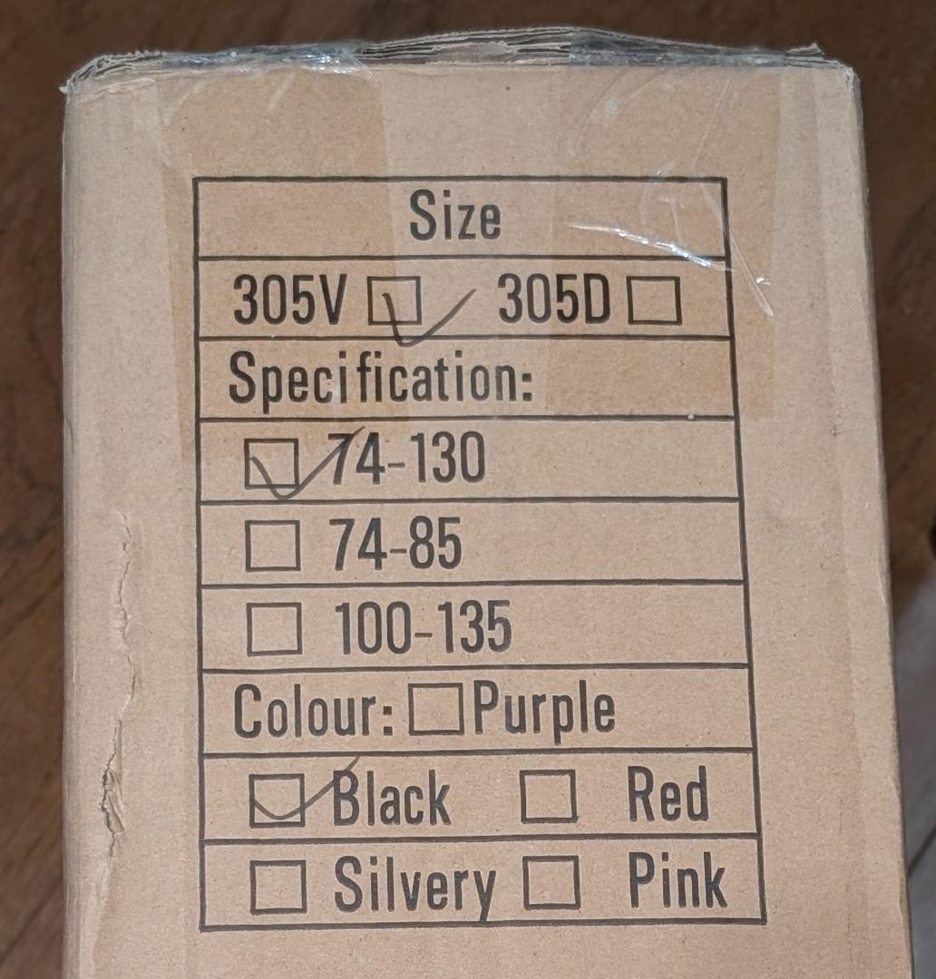 16インチ305 7-11s対応 完組ホイール 前74mm 後130mm