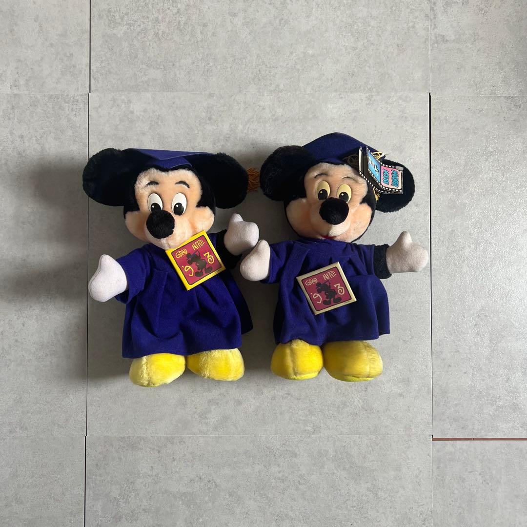 ディズニー ミッキーマウス Glad nite 93 ぬいぐるみ Stussy
