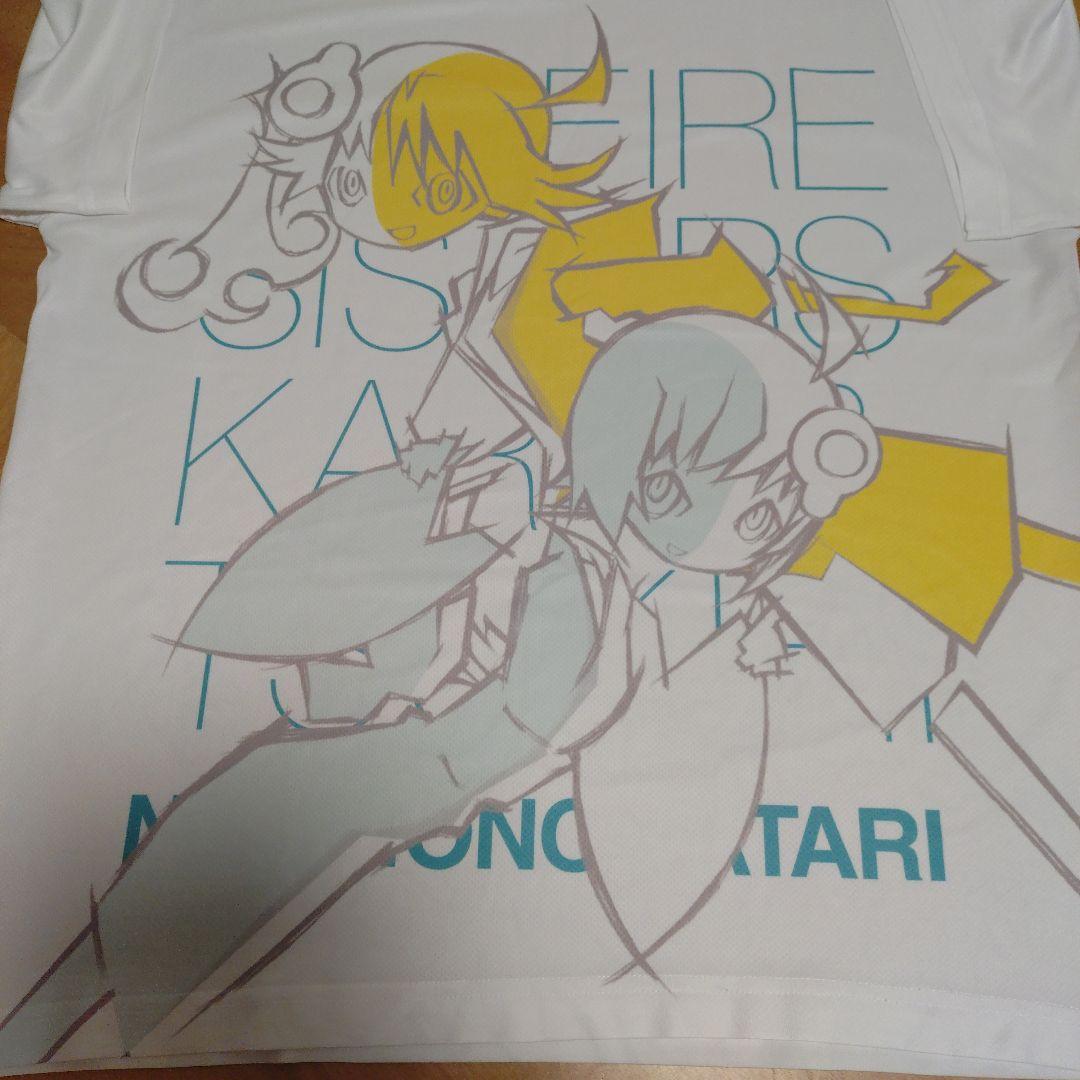 未使用　偽物語 Tシャツ ウエダハジメ　ファイヤーシスターズ 物語シリーズ 　L