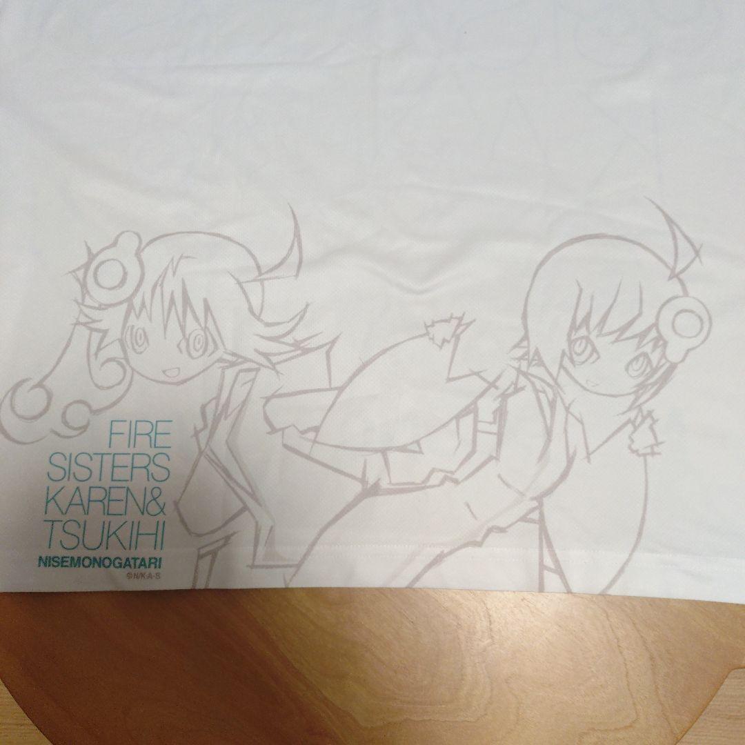 未使用　偽物語 Tシャツ ウエダハジメ　ファイヤーシスターズ 物語シリーズ 　L