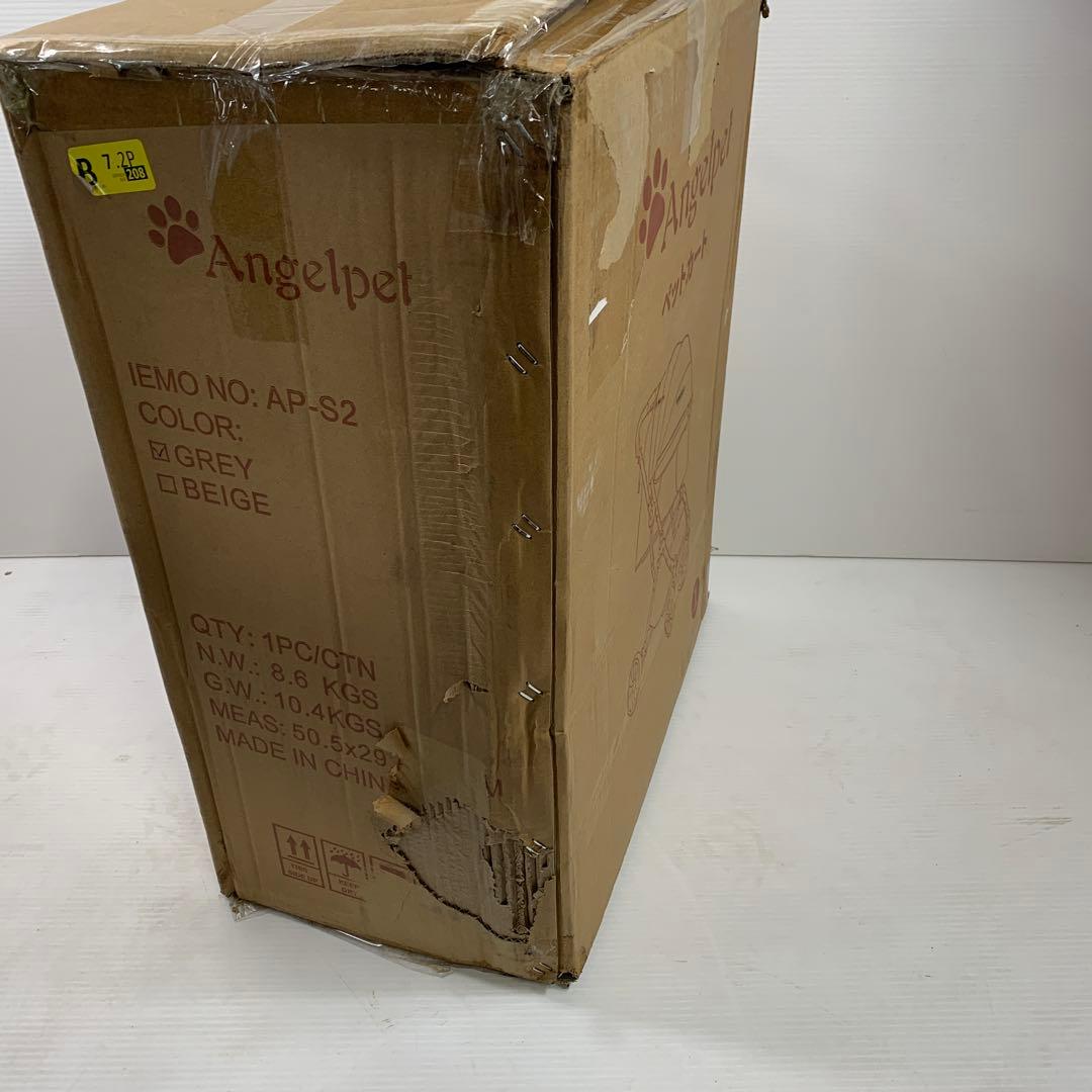 Angelpet ペットカート 一体型コンパクト折りたたみ 対面両用式 犬猫用