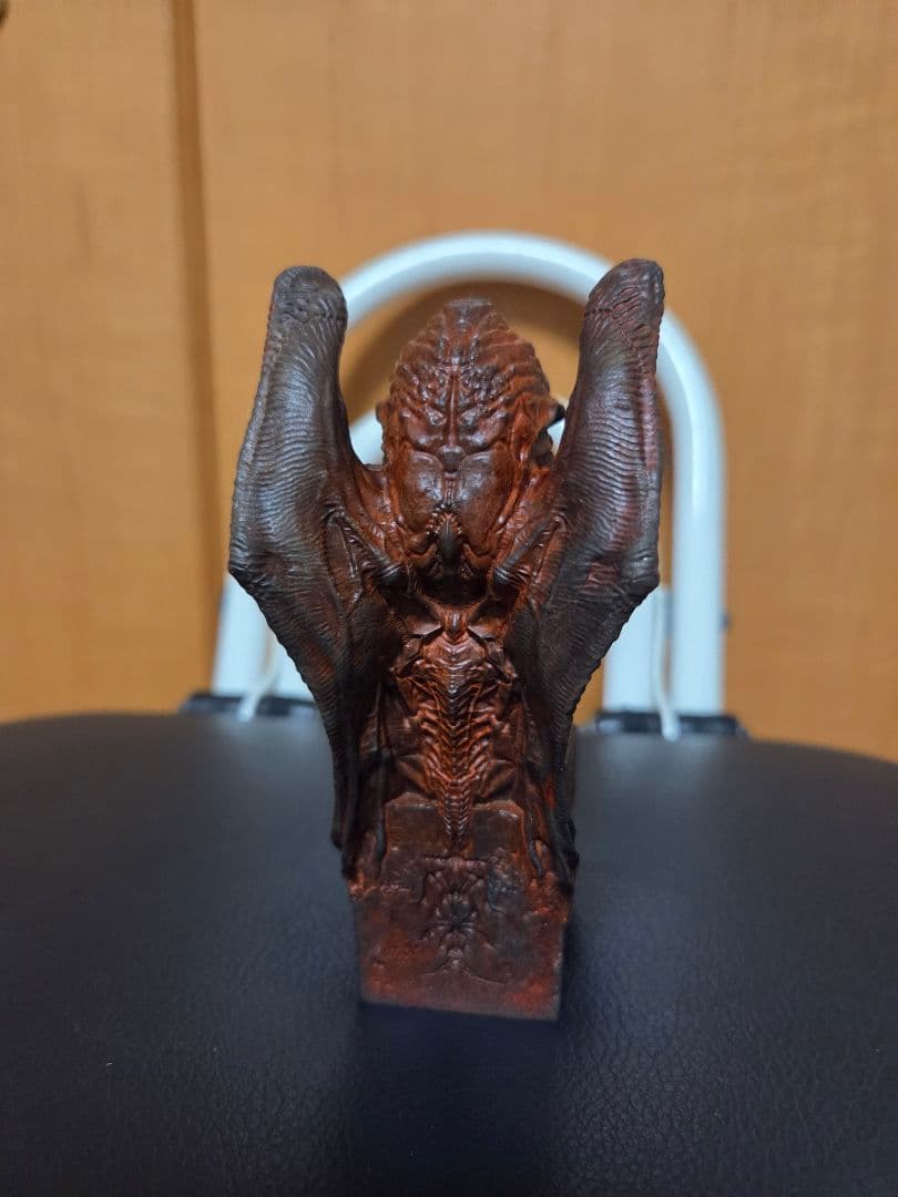 米山啓介 クトゥルフ座像・邪神像 ブロンズ像 赤ver.