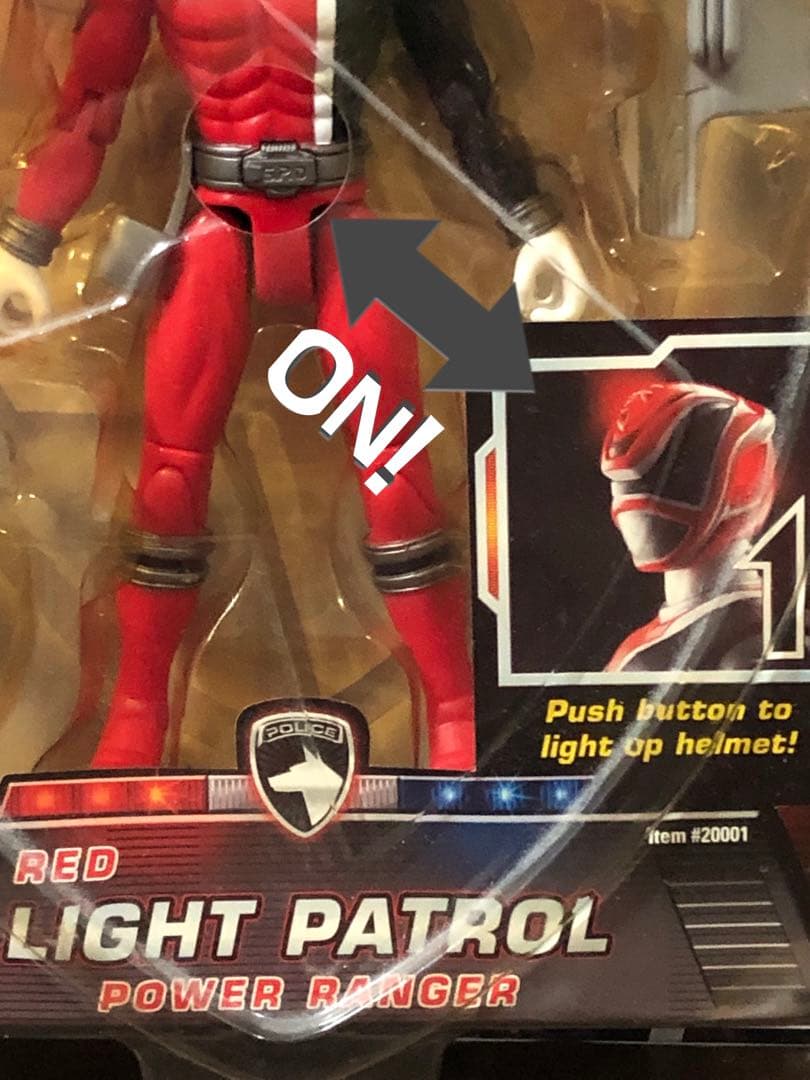 デカレッド パワーレンジャーSPDライトパトロール&サウンドパトロール2体セット