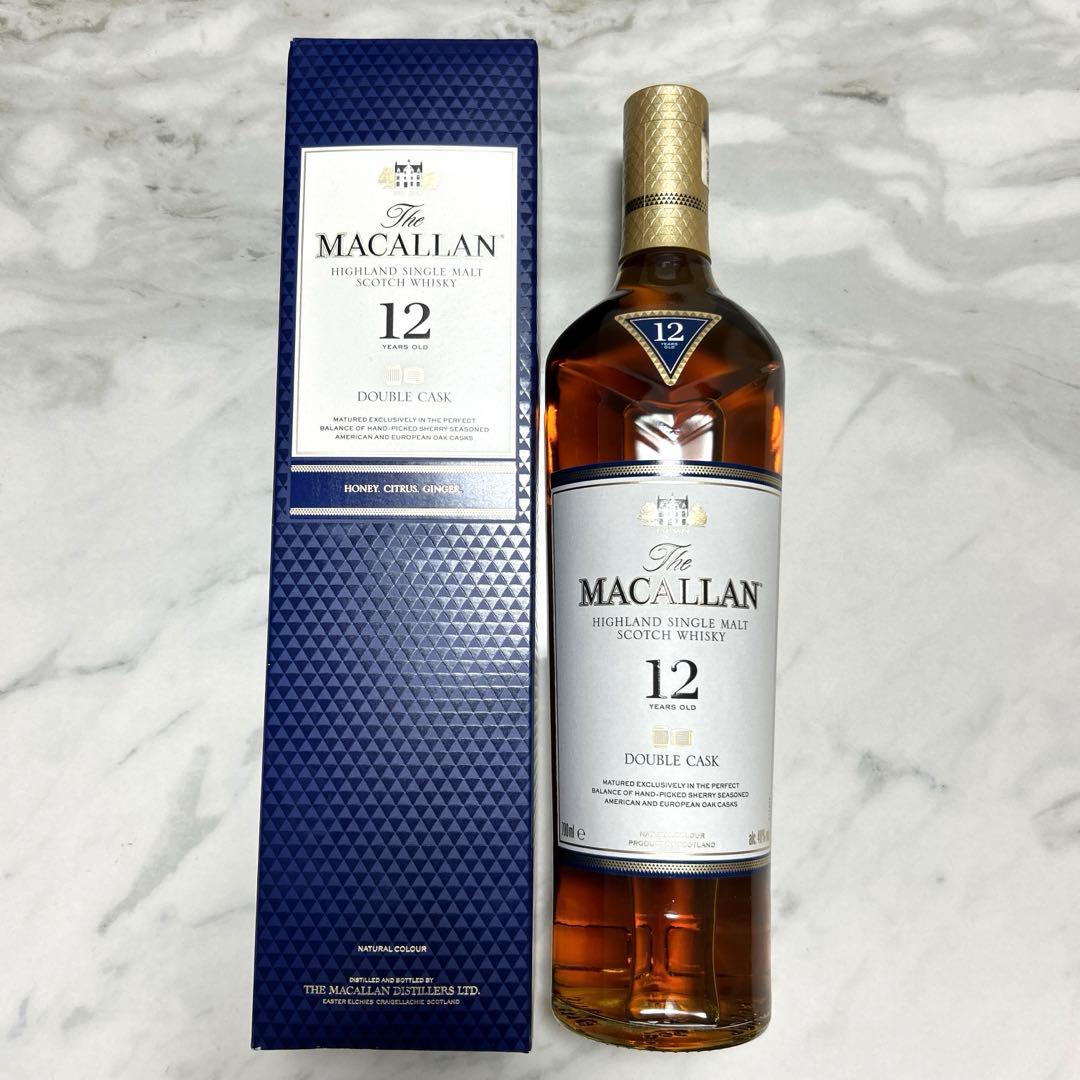 ザ マッカラン　ダブルカスク 12年　700ml 新品未開封