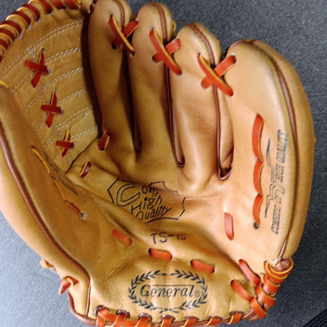 長嶋茂雄直筆サイン入りGeneralグローブ、 野球