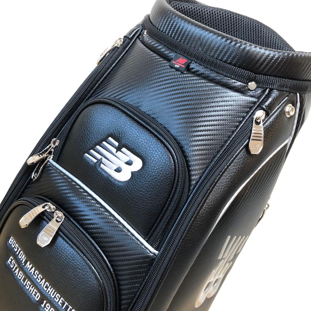 【新品】new balance golf キャディバッグ　ブラック　9型