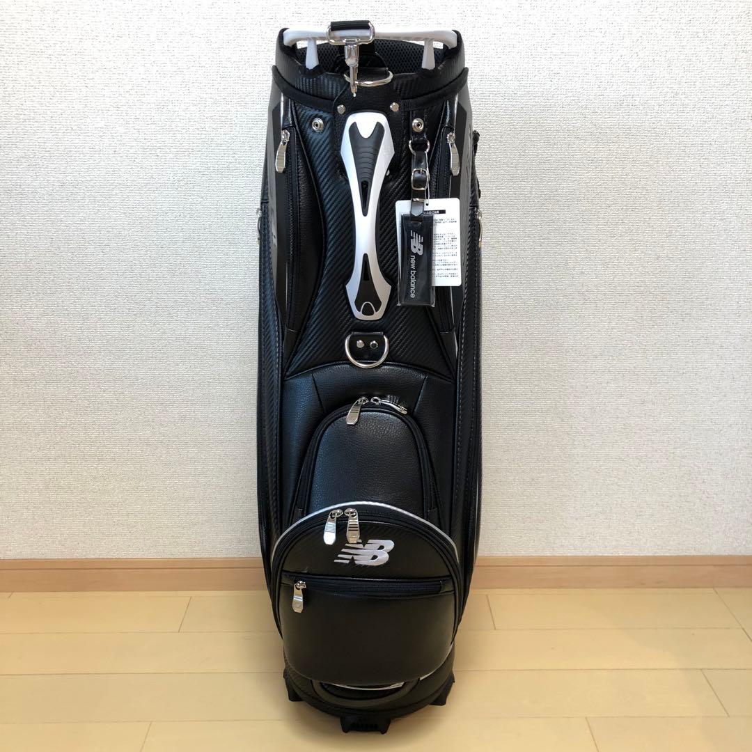 【新品】new balance golf キャディバッグ　ブラック　9型