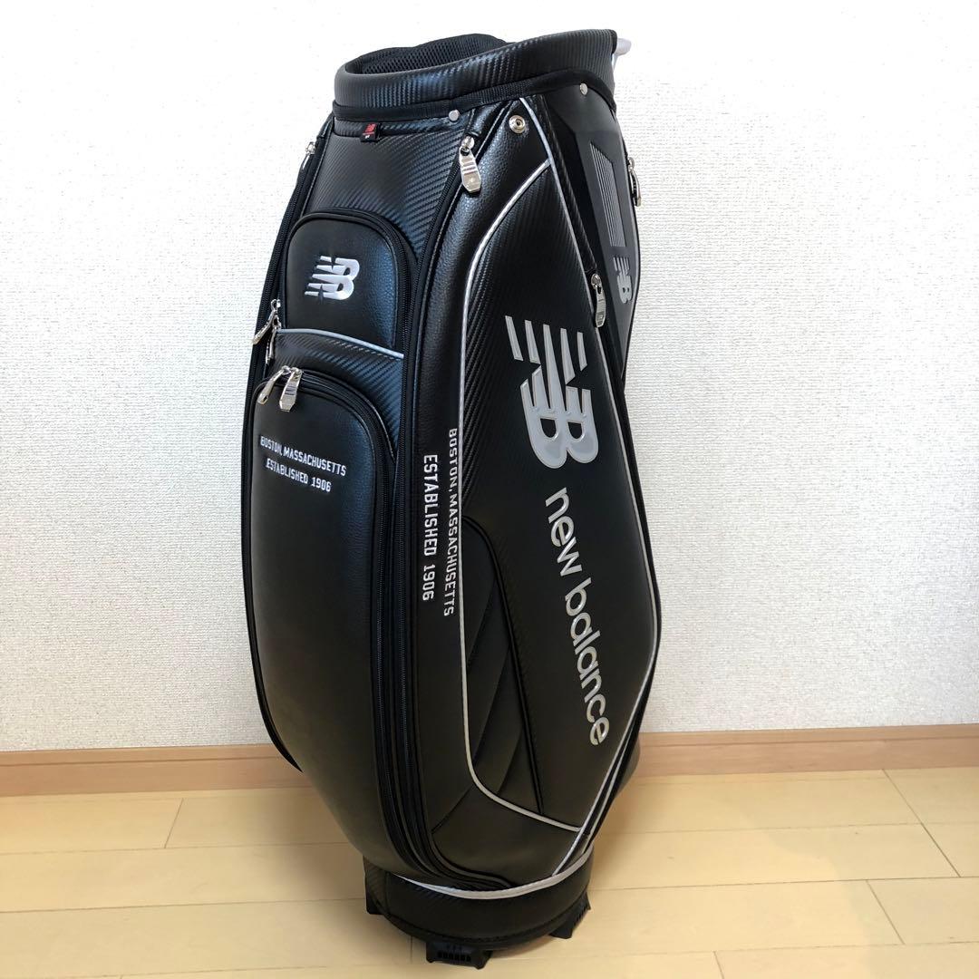 【新品】new balance golf キャディバッグ　ブラック　9型