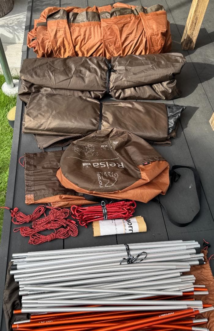 ノルディスク Nordisk レイサ6 ブラウン Reisa6(2023年購入)