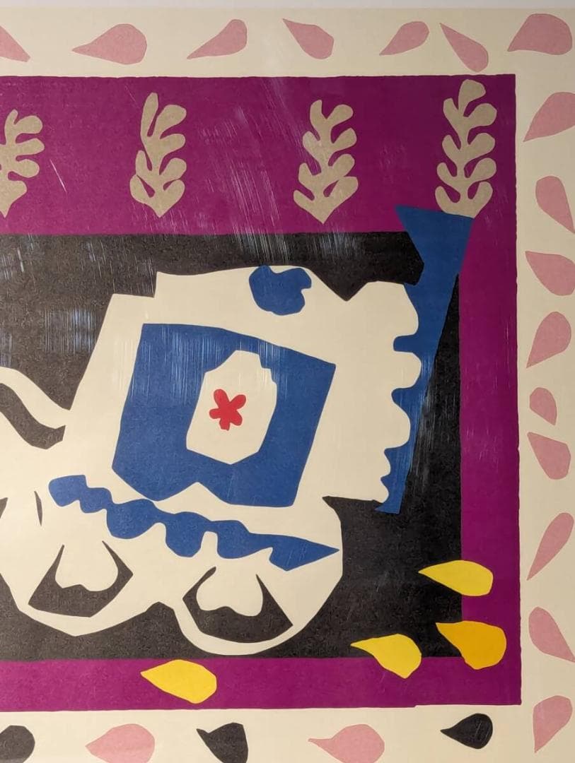 【真作】アートポスター　アンリ・マティス　JAZZ　モダンアート　Z26