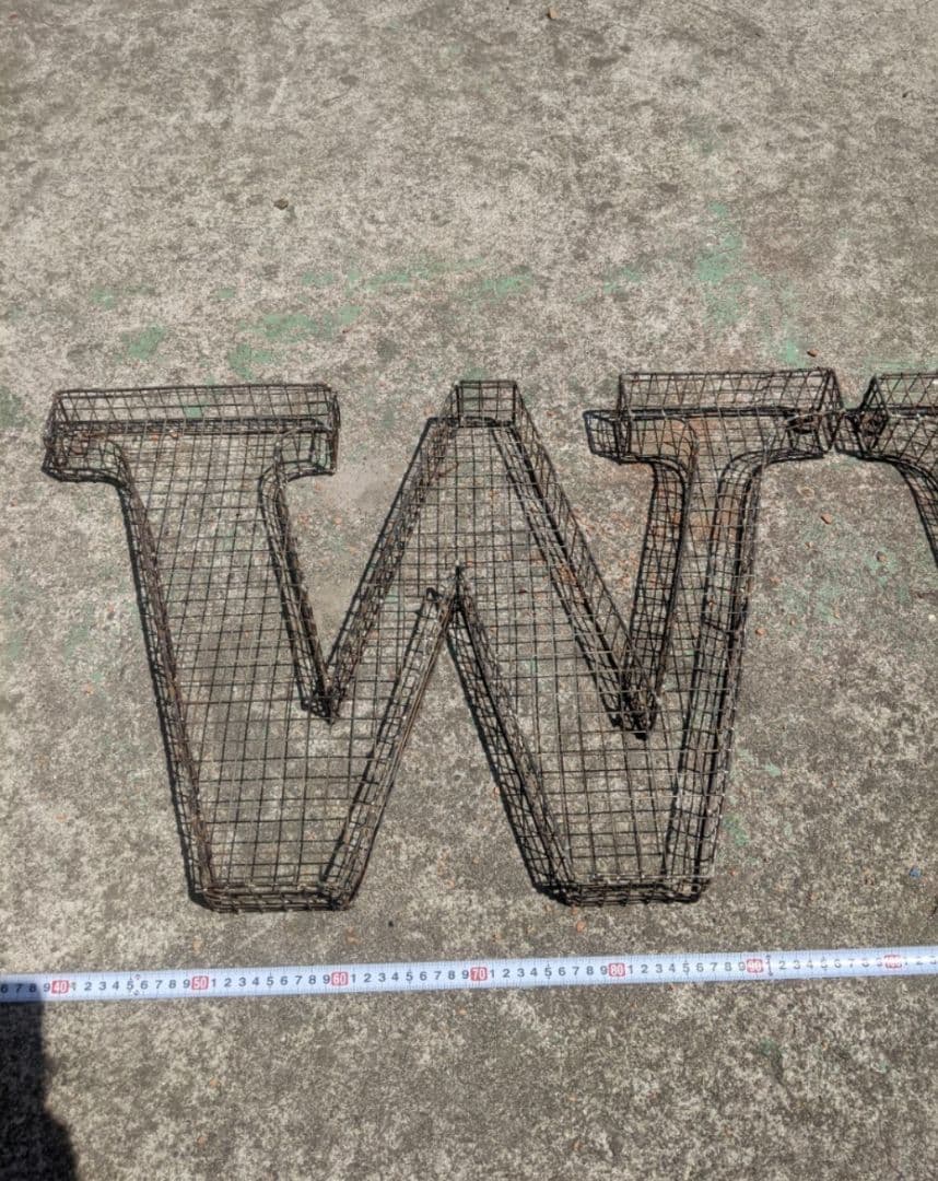 アルファベット看板 ワイナリー 壁掛け看板 立体式 大型看板 WINERYサイン