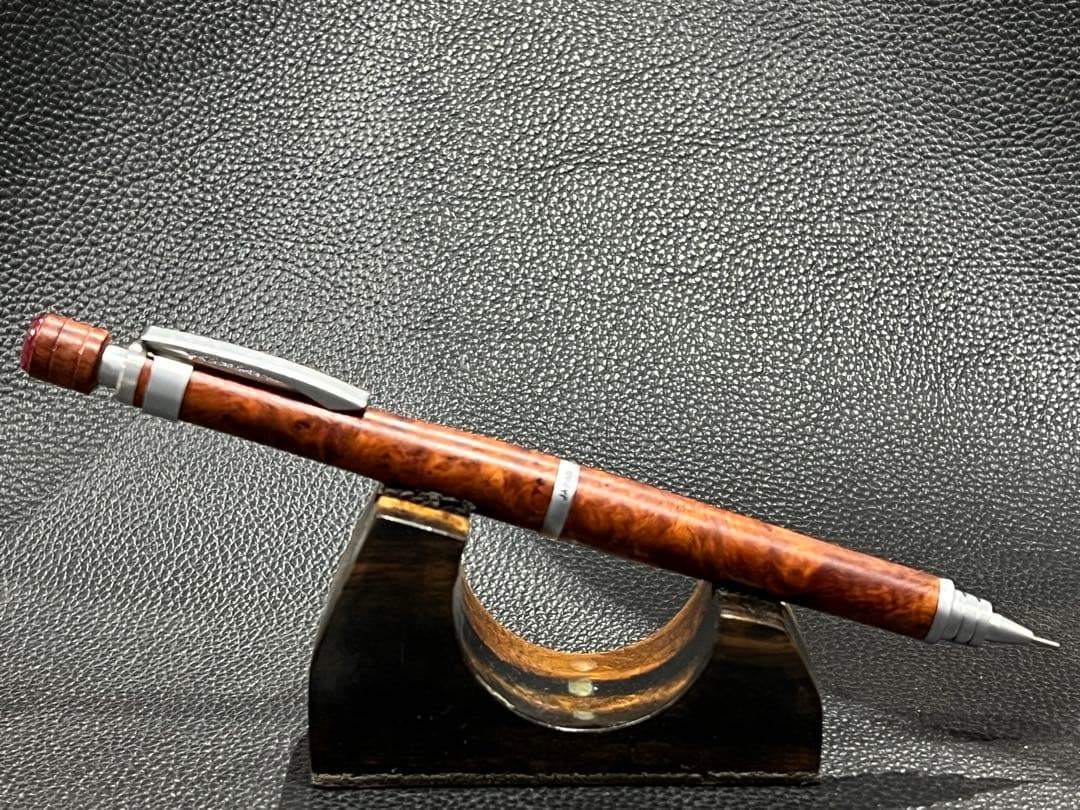 めい　S20 0.5mm 本花梨瘤　KATO201ボールペン本花梨瘤八角軸