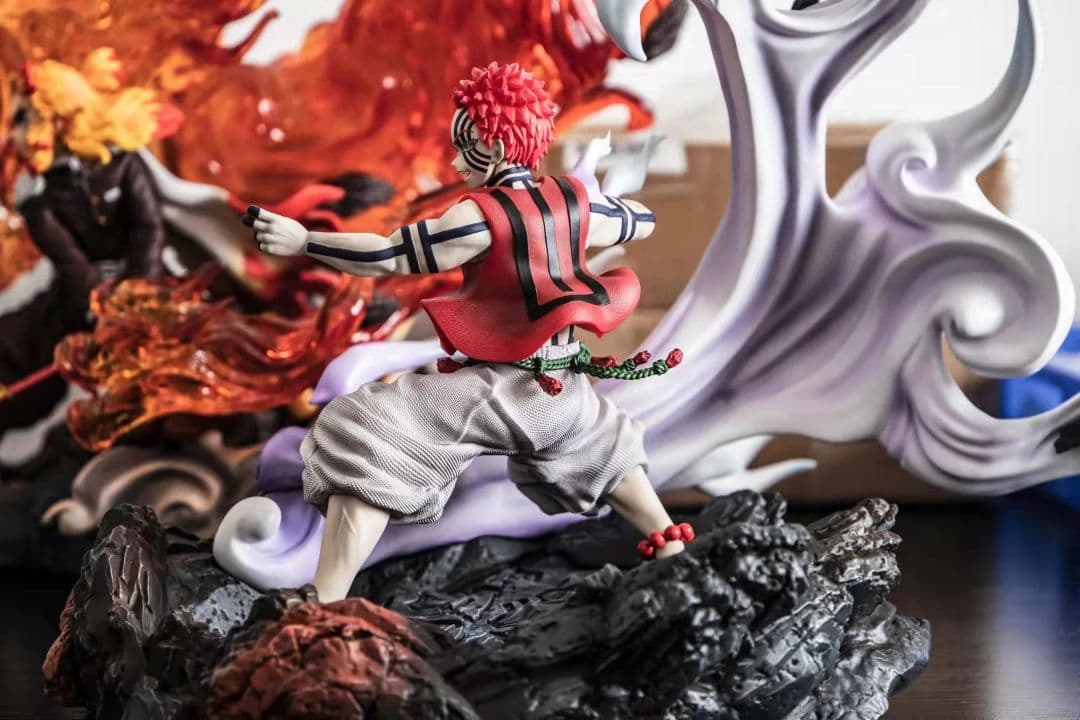 鬼滅の刃 炎柱 煉獄杏寿郎 上弦の参 猗窩座 フィギュア ガレージキット GK