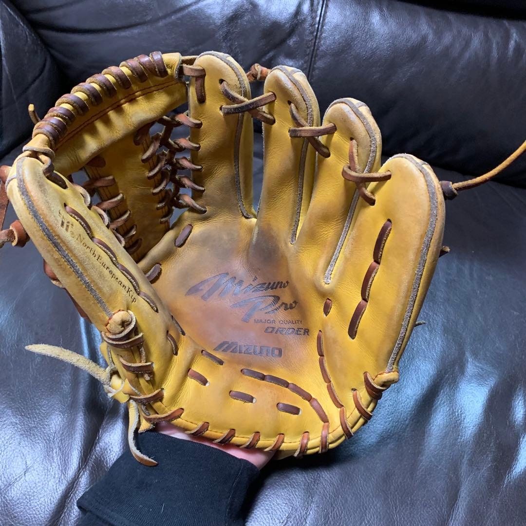 ミズノプロ　オーダー　今宮モデル　硬式内野手用グローブ