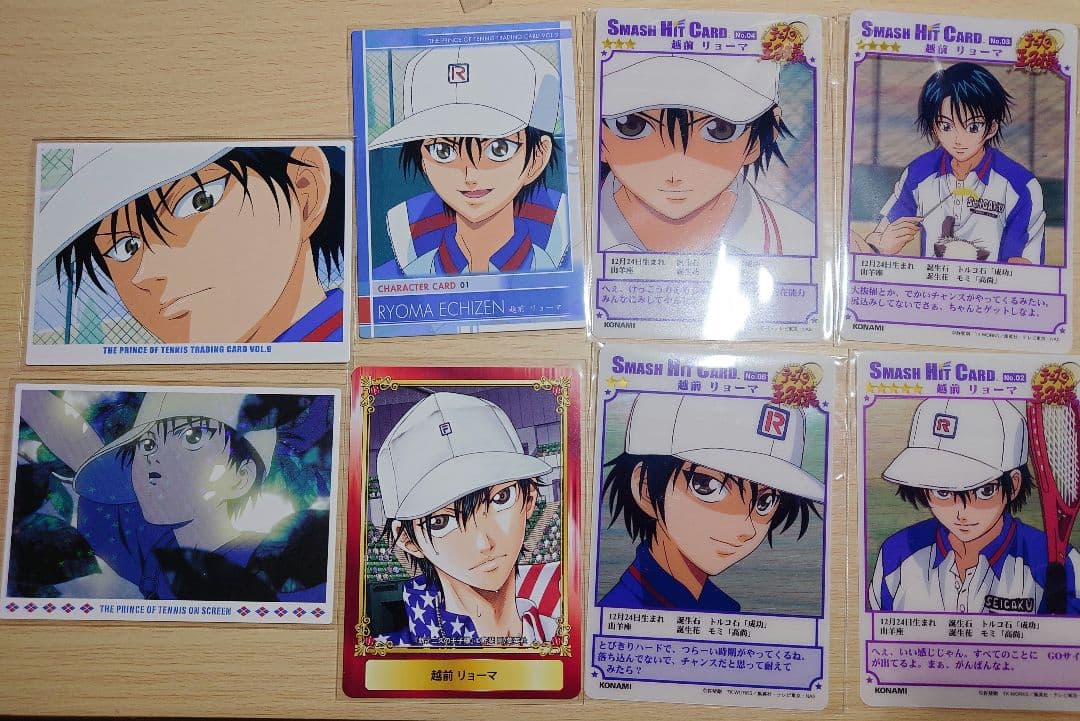 メ*ー様 ①テニスの王子様 越前リョーマ カード まとめ売り 計70枚