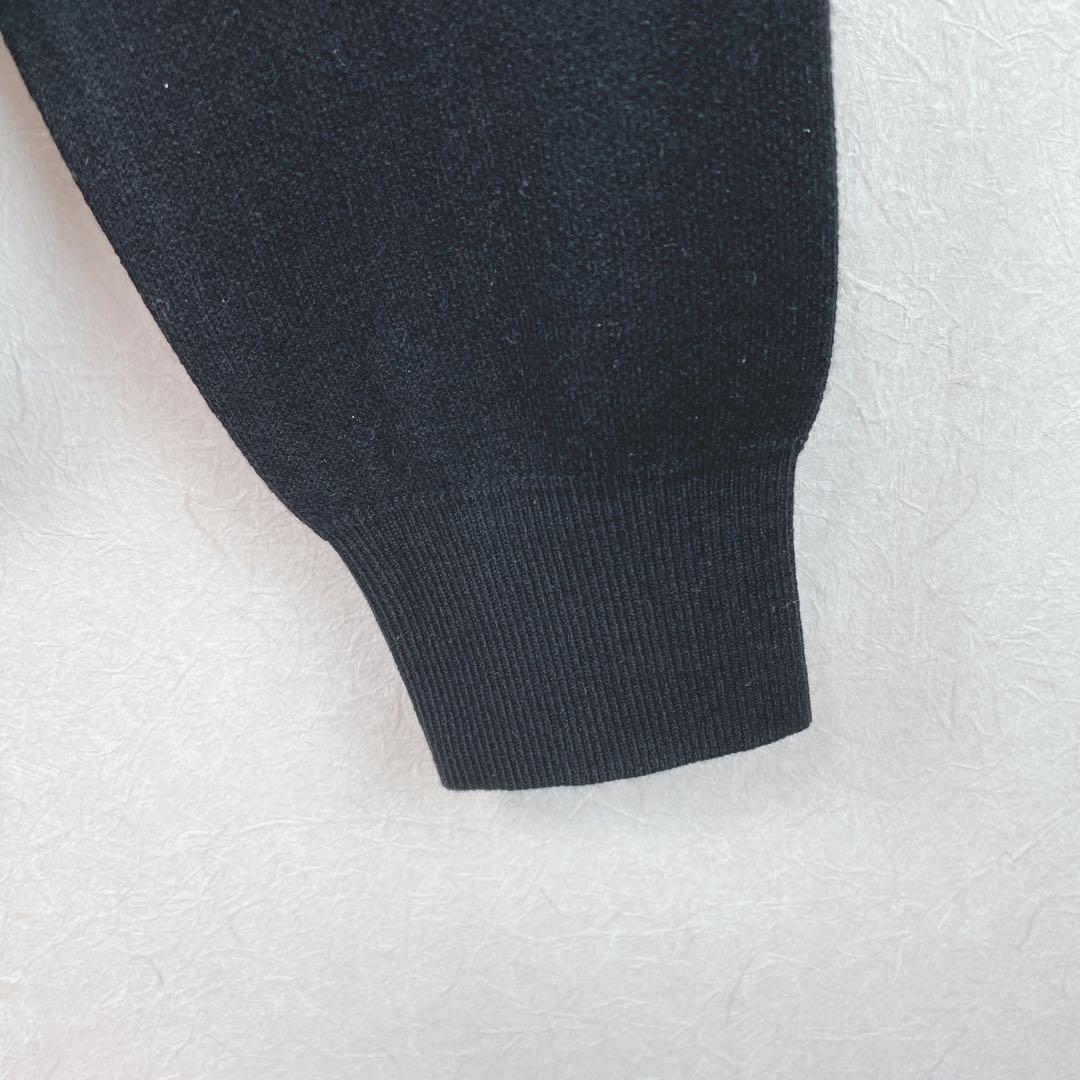 新品未使用24FW archivio キラキラロゴ入りモノトーンセーター 38号