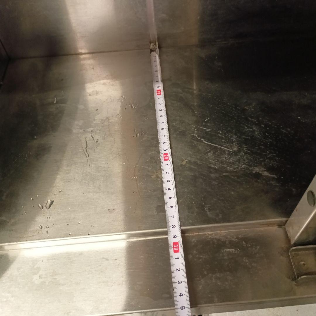 送料込み　ステンレス スライドドア収納キャビネット