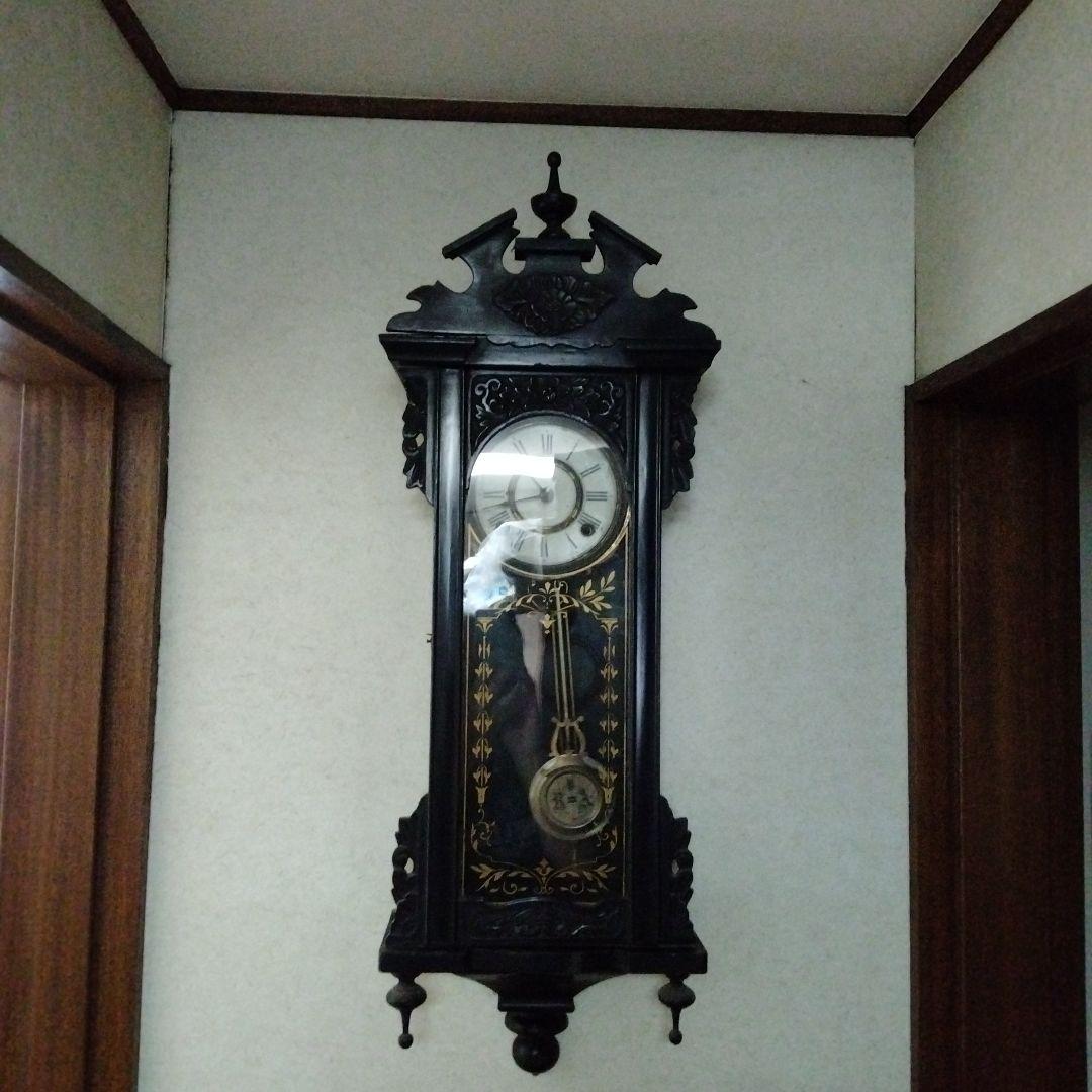 精工舎掛時計　大正、昭和レトロ　ゼンマイ式