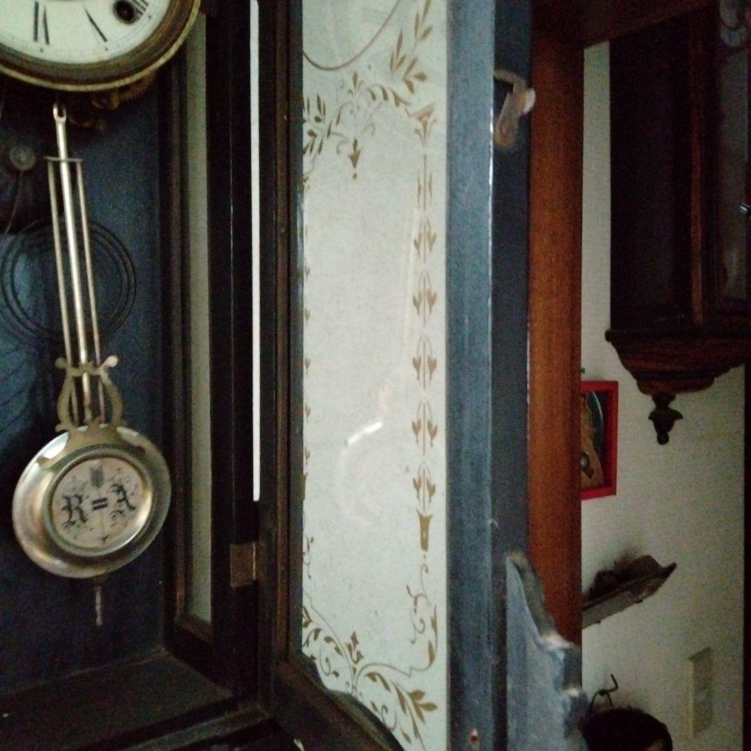 精工舎掛時計　大正、昭和レトロ　ゼンマイ式